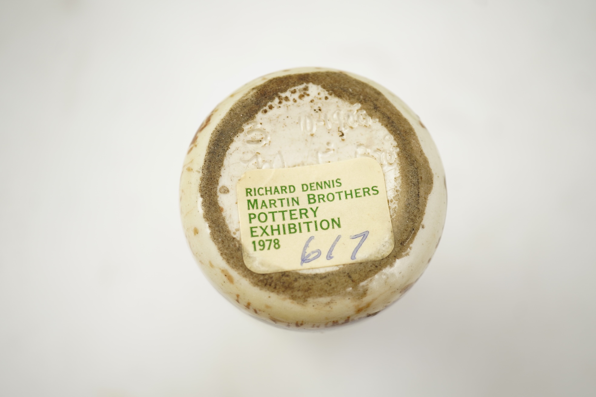 Martin Brothers: A group of three small wares